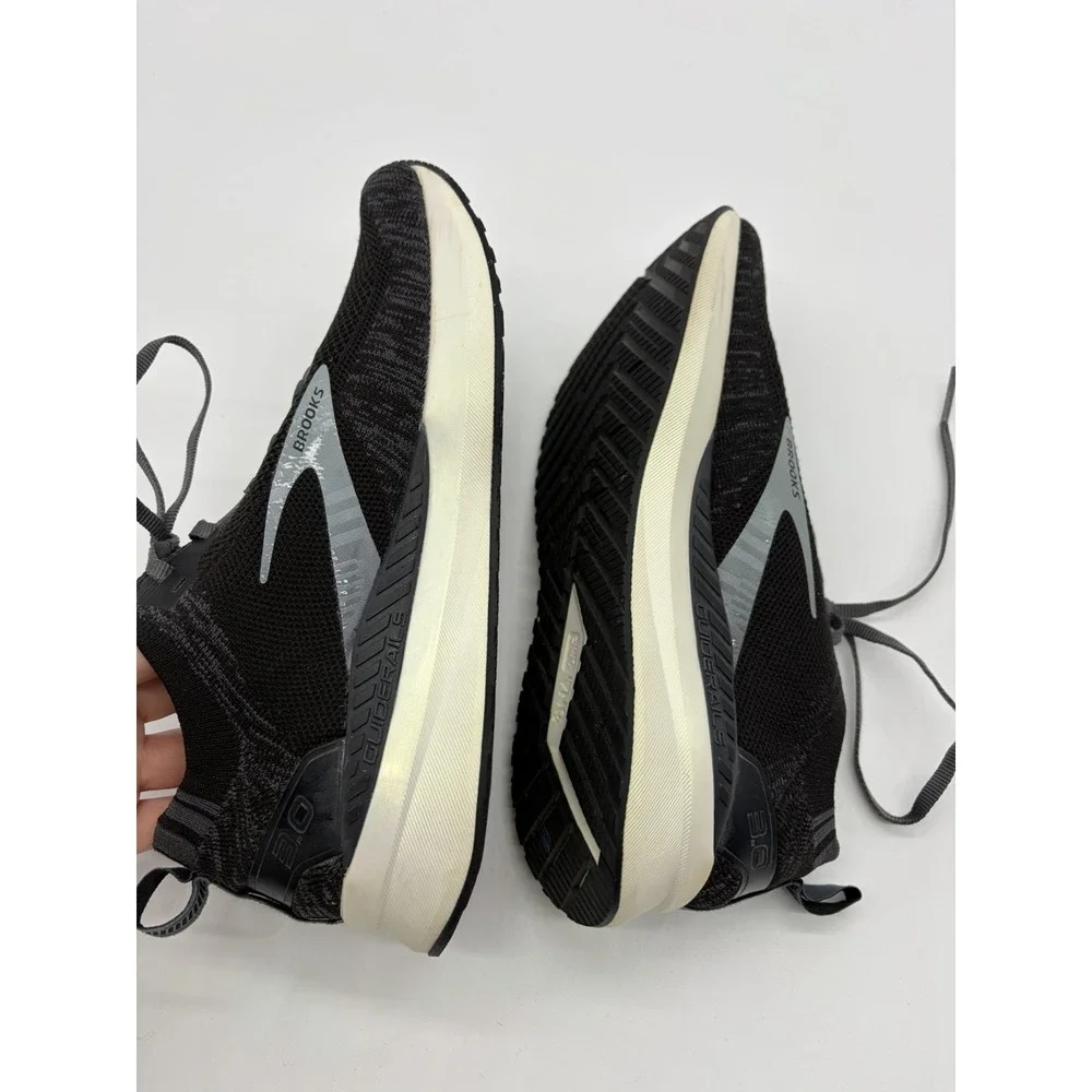 Brooks Womens Bedlam 3 Size 9.5 B Black White Running Shoes Sneakers 1203301B012